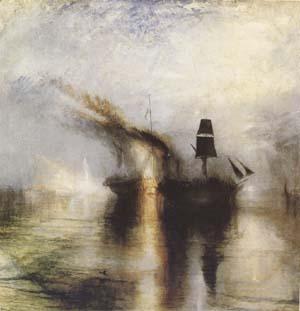 J.M.W. Turner Peace-Burial at Sea (mk09) Germany oil painting art